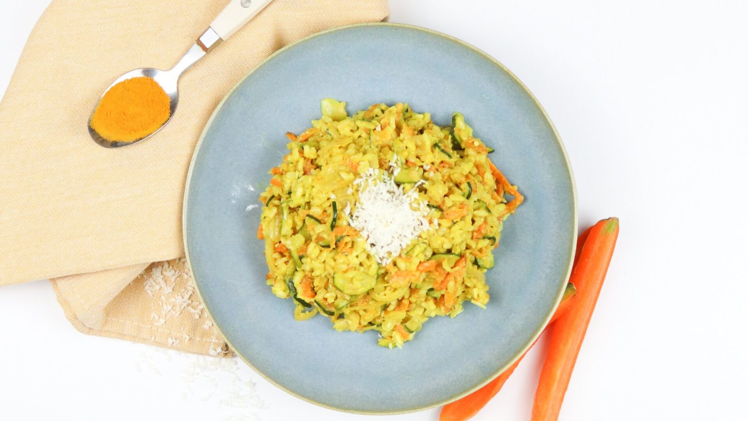 Karotten-Zucchini Risotto - Basenbox